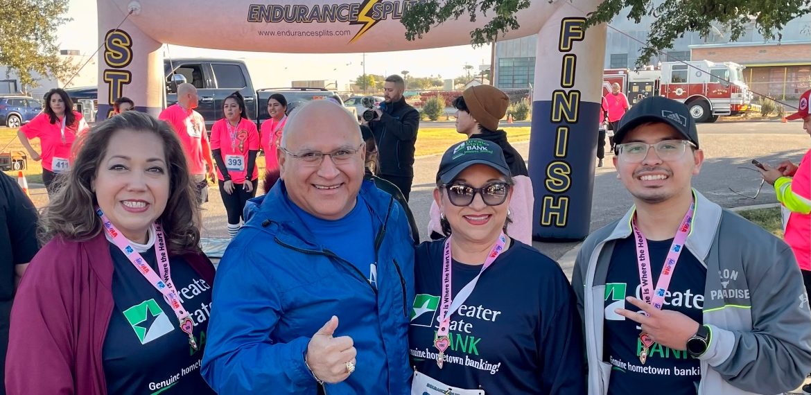 Greater State Bank community attended the 2nd Annual Home Is Where The Heart Is 5K in McAllen Greater State Bank community attended the 2nd Annual Home Is Where The Heart Is 5K in McAllen