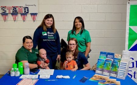 Greater State Bank Takes Part in the Jim Hogg County Community Health Fair