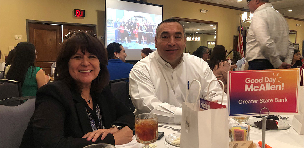 Greater State Bank Attends The “Good Day McAllen” Quarterly Luncheon Greater State Bank Attends The “Good Day McAllen” Quarterly Luncheon