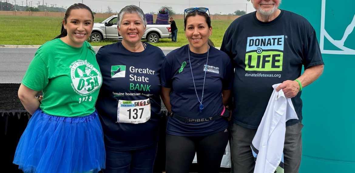 Greater State Bank Runs to Raise Funds for Organ Donation Greater State Bank Runs to Raise Funds for Organ Donation