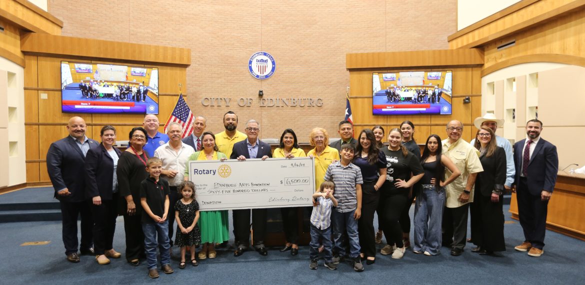 Community Impact : GSB Supports Edinburg Rotary & Art Foundation Community Impact : GSB Supports Edinburg Rotary & Art Foundation